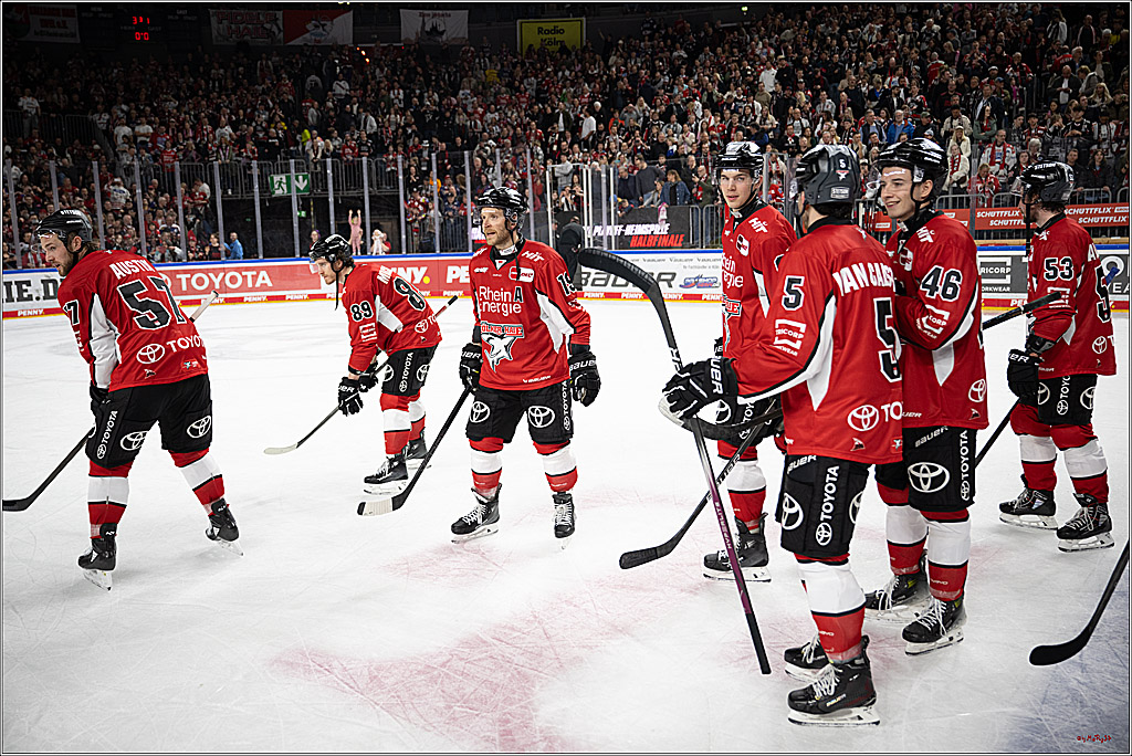 PENNY DEL 1 - Playoff Viertelfinale; Kölner Haie - Fischtown Pinguins Bremerhaven; Köln, 28.03.2025