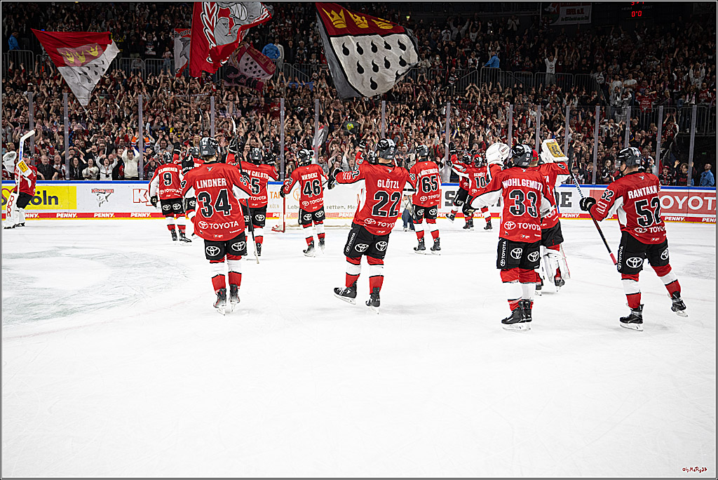 PENNY DEL 1 - Playoff Viertelfinale; Kölner Haie - Fischtown Pinguins Bremerhaven; Köln, 28.03.2025