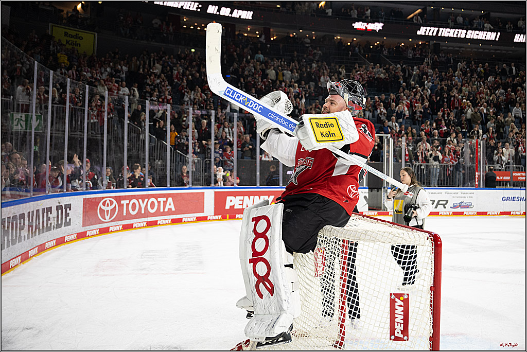 PENNY DEL 1 - Playoff Viertelfinale; Kölner Haie - Fischtown Pinguins Bremerhaven; Köln, 28.03.2025