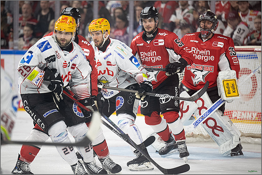 PENNY DEL 1 - Playoff Viertelfinale; Kölner Haie - Fischtown Pinguins Bremerhaven; Köln, 28.03.2025
