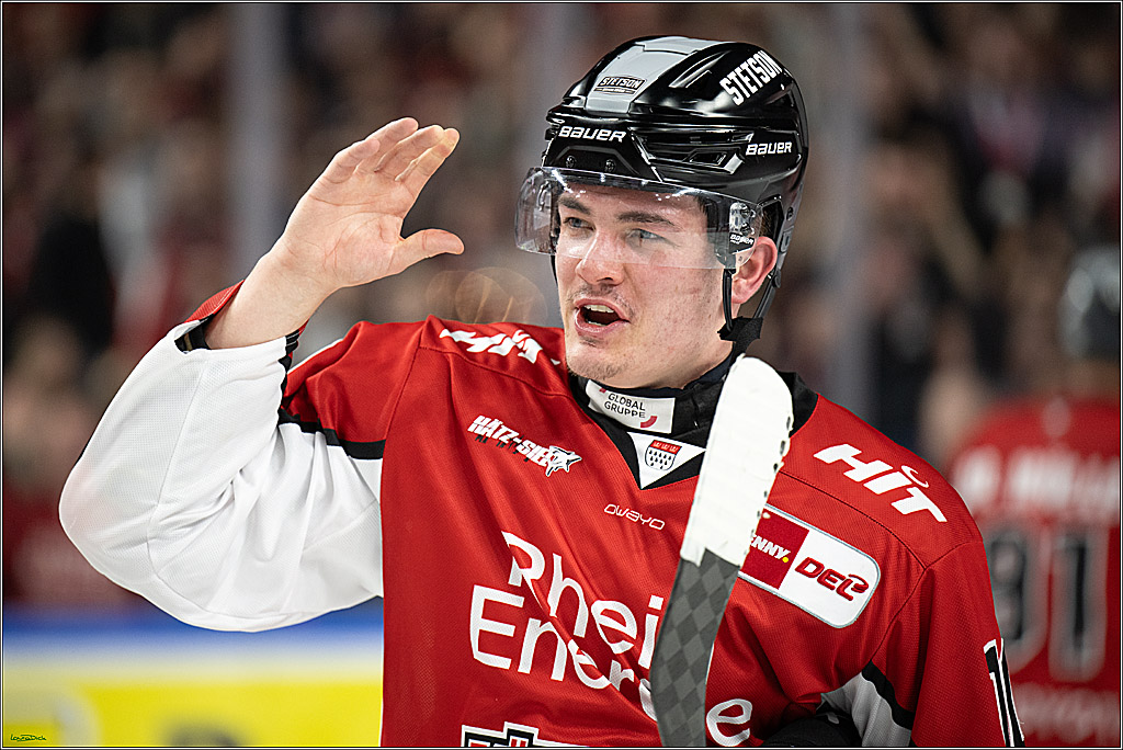 PENNY DEL; Koelner Haie- Fischtown Bremerhaven; Koeln, 28.03.2025