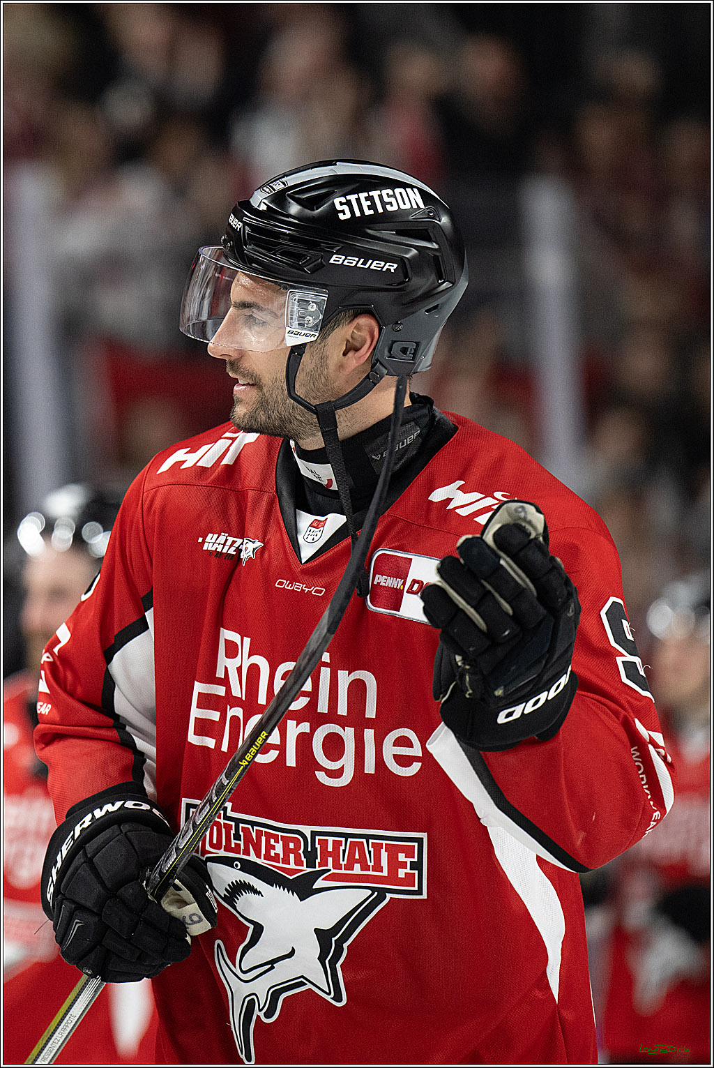PENNY DEL; Koelner Haie- Fischtown Bremerhaven; Koeln, 28.03.2025