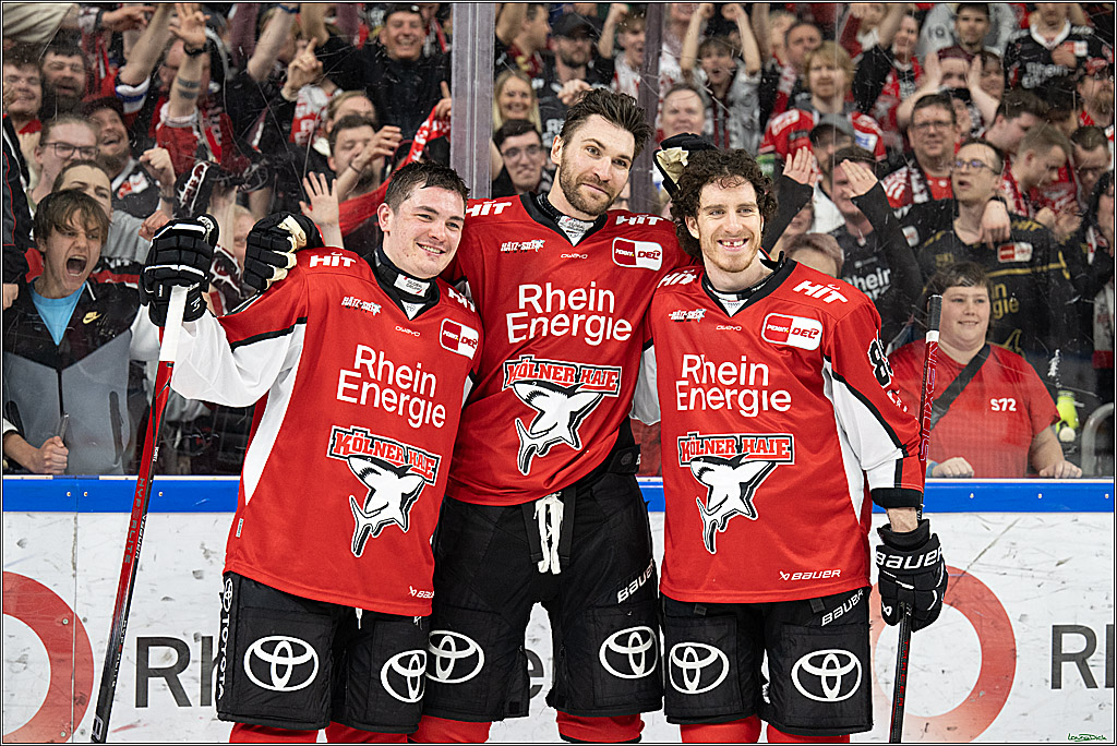 PENNY DEL; Koelner Haie- Fischtown Bremerhaven; Koeln, 28.03.2025