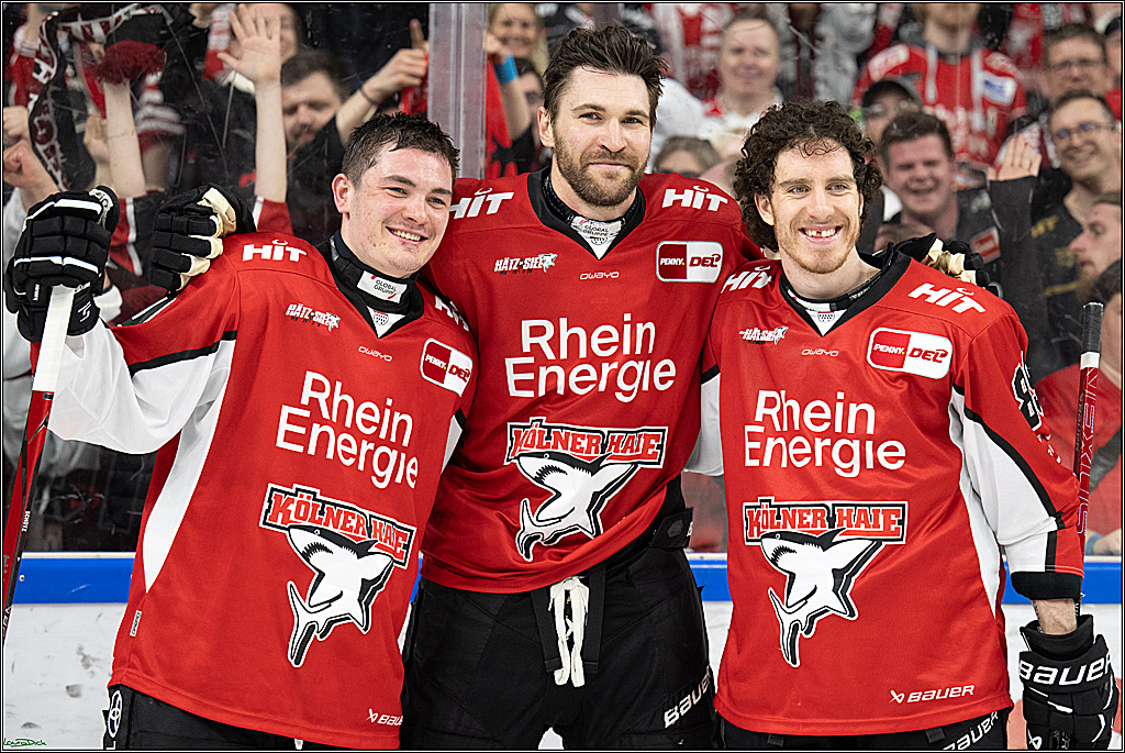PENNY DEL; Koelner Haie- Fischtown Bremerhaven; Koeln, 28.03.2025