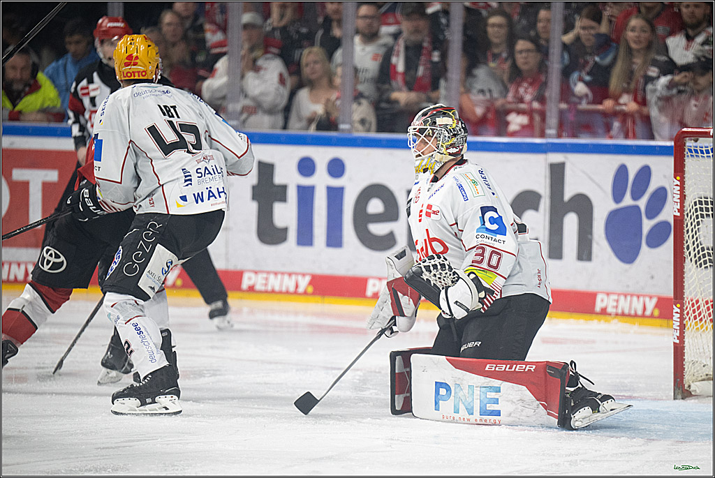 PENNY DEL 1 - Playoff Viertelfinale; Kölner Haie - Fischtown Pinguins Bremerhaven; Köln, 28.03.2025