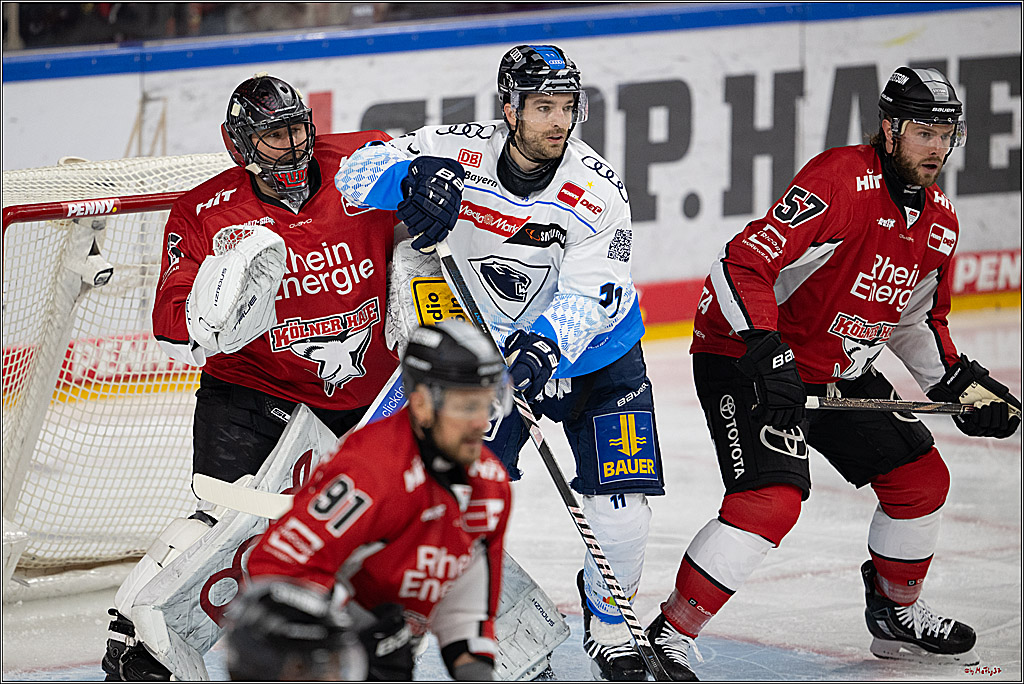 PENNY DEL 1 - Playoff Halbfinale; Kölner Haie - ERC Ingolstadt; Köln, 04.04.2025