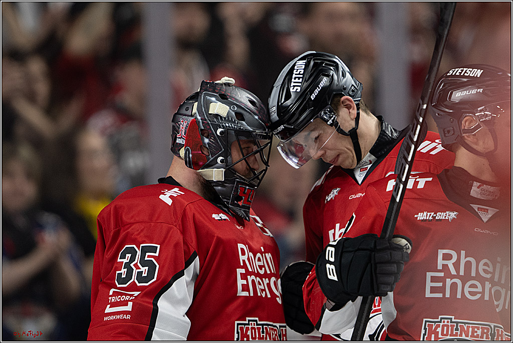 PENNY DEL 1 - Playoff Halbfinale; Kölner Haie - ERC Ingolstadt; Köln, 04.04.2025