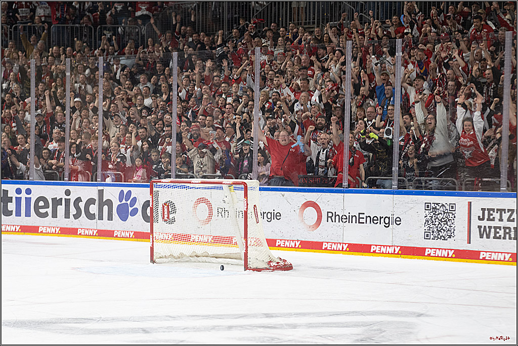 PENNY DEL 1 - Playoff Halbfinale; Kölner Haie - ERC Ingolstadt; Köln, 04.04.2025