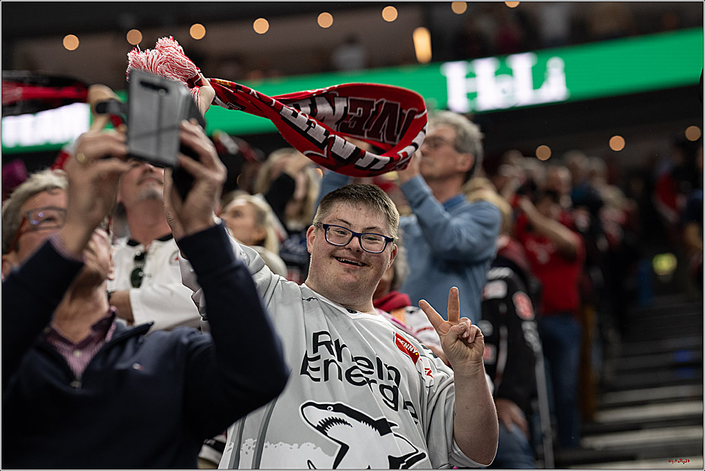 PENNY DEL 1 - Playoff Halbfinale; Kölner Haie - ERC Ingolstadt; Köln, 04.04.2025