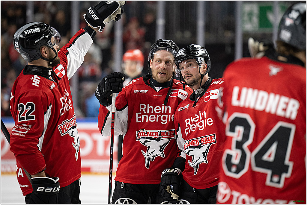 PENNY DEL; Koelner Haie- ERC Ingolstadt; Koeln, 04.04.2025