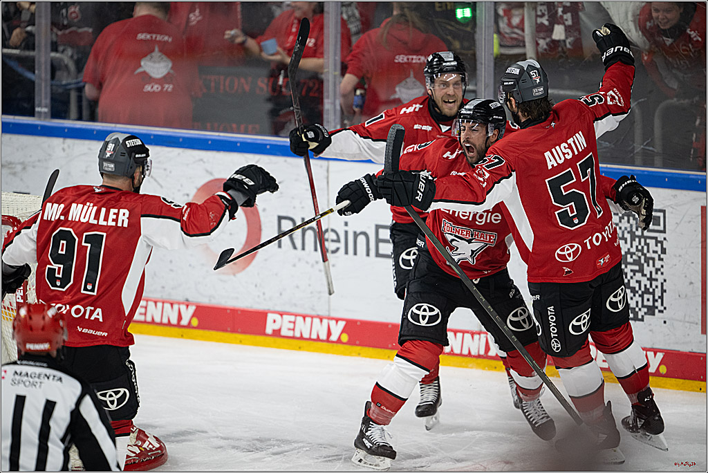 PENNY DEL 1 - Playoff Halbfinale; Kölner Haie - ERC Ingolstadt; Köln, 09.04.2025