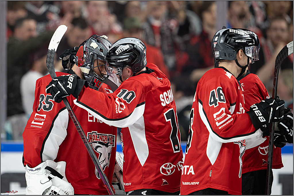 PENNY DEL 1 - Playoff Halbfinale; Kölner Haie - ERC Ingolstadt; Köln, 09.04.2025