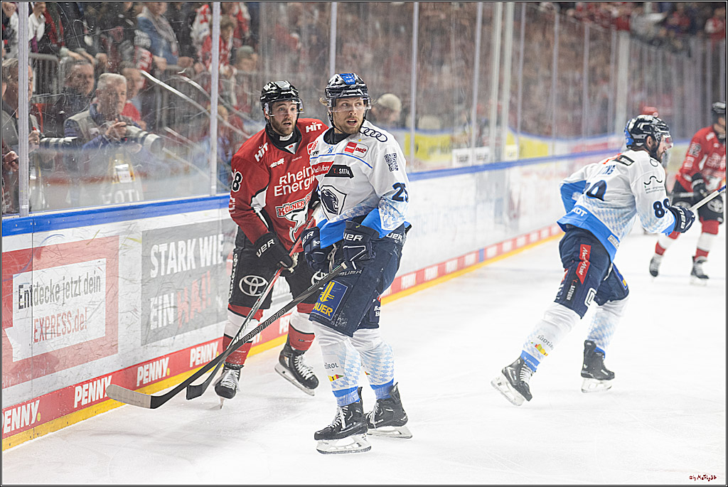 PENNY DEL 1 - Playoff Halbfinale; Kölner Haie - ERC Ingolstadt; Köln, 09.04.2025
