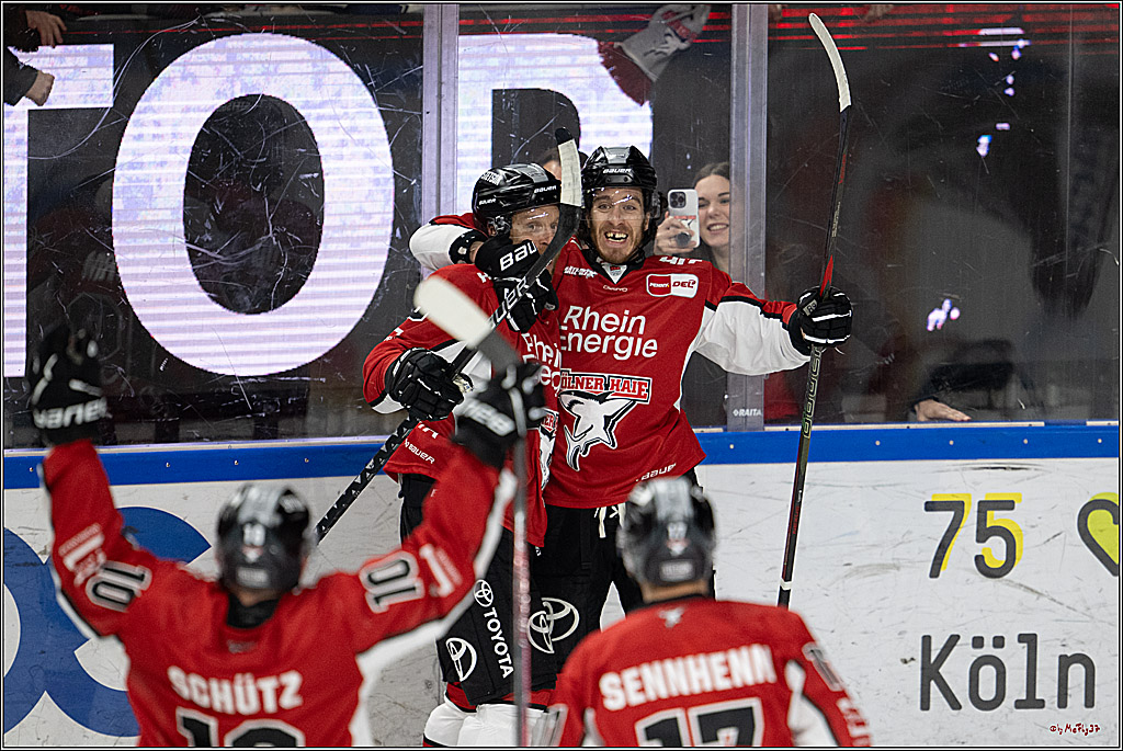 PENNY DEL 1 - Playoff Halbfinale; Kölner Haie - ERC Ingolstadt; Köln, 14.04.2025