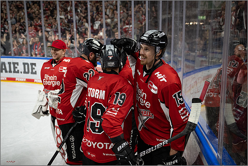PENNY DEL 1 - Playoff Halbfinale; Kölner Haie - ERC Ingolstadt; Köln, 14.04.2025