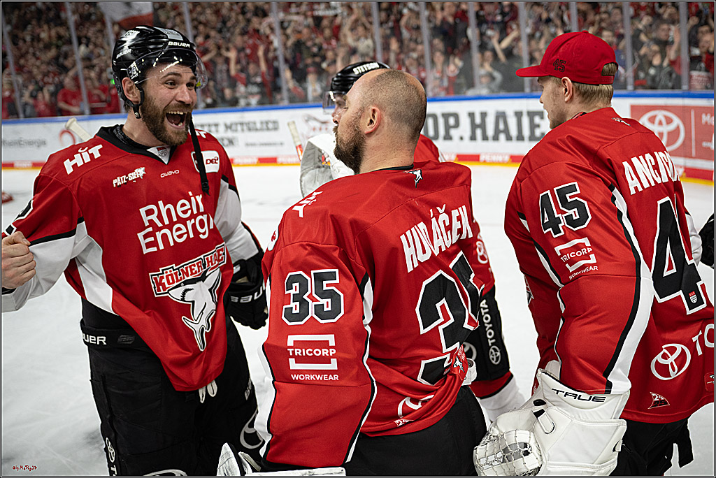 PENNY DEL 1 - Playoff Halbfinale; Kölner Haie - ERC Ingolstadt; Köln, 14.04.2025