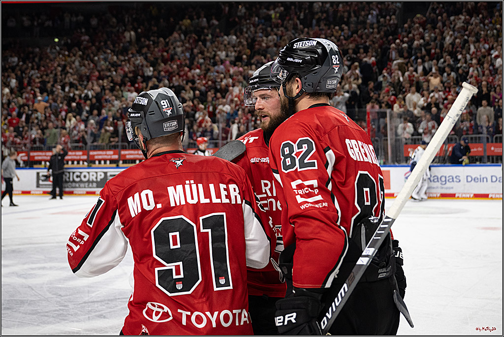 PENNY DEL 1 - Playoff Halbfinale; Kölner Haie - ERC Ingolstadt; Köln, 14.04.2025