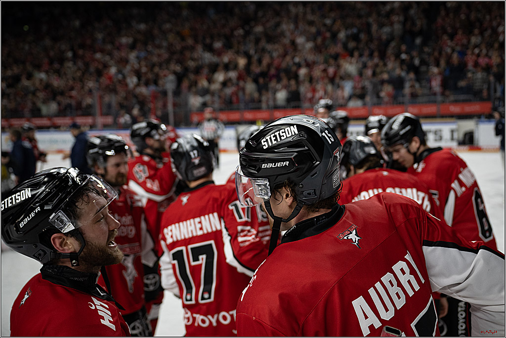 PENNY DEL 1 - Playoff Halbfinale; Kölner Haie - ERC Ingolstadt; Köln, 14.04.2025