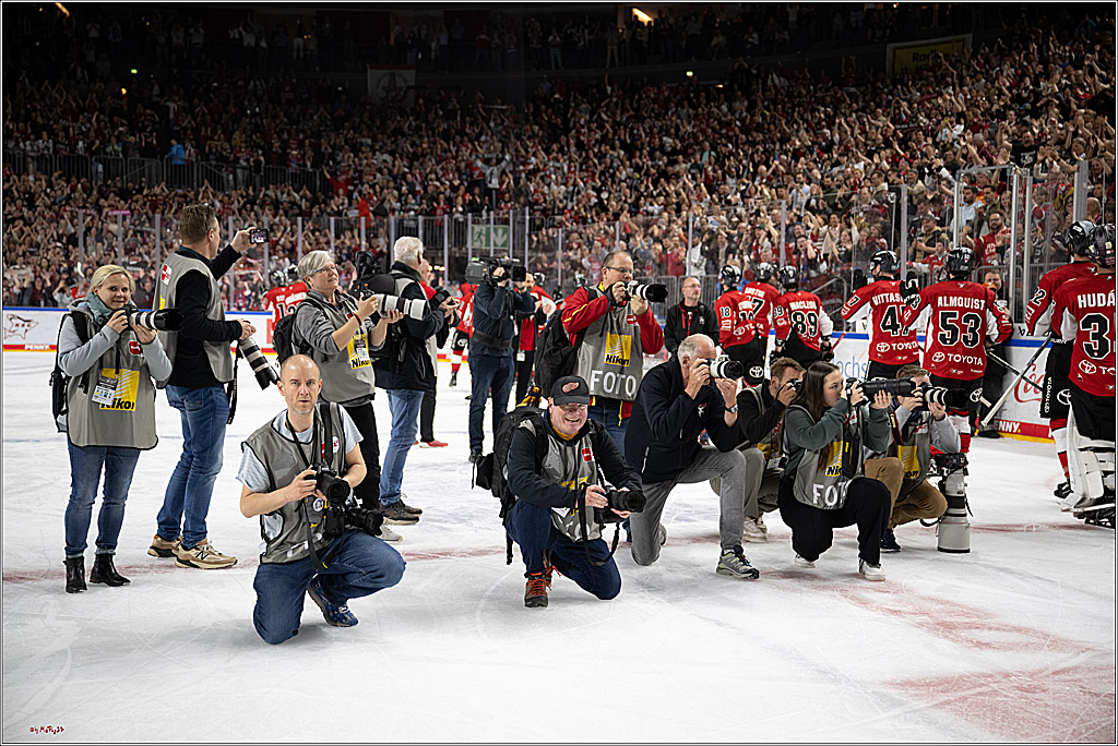 PENNY DEL 1 - Playoff Halbfinale; Kölner Haie - ERC Ingolstadt; Köln, 14.04.2025