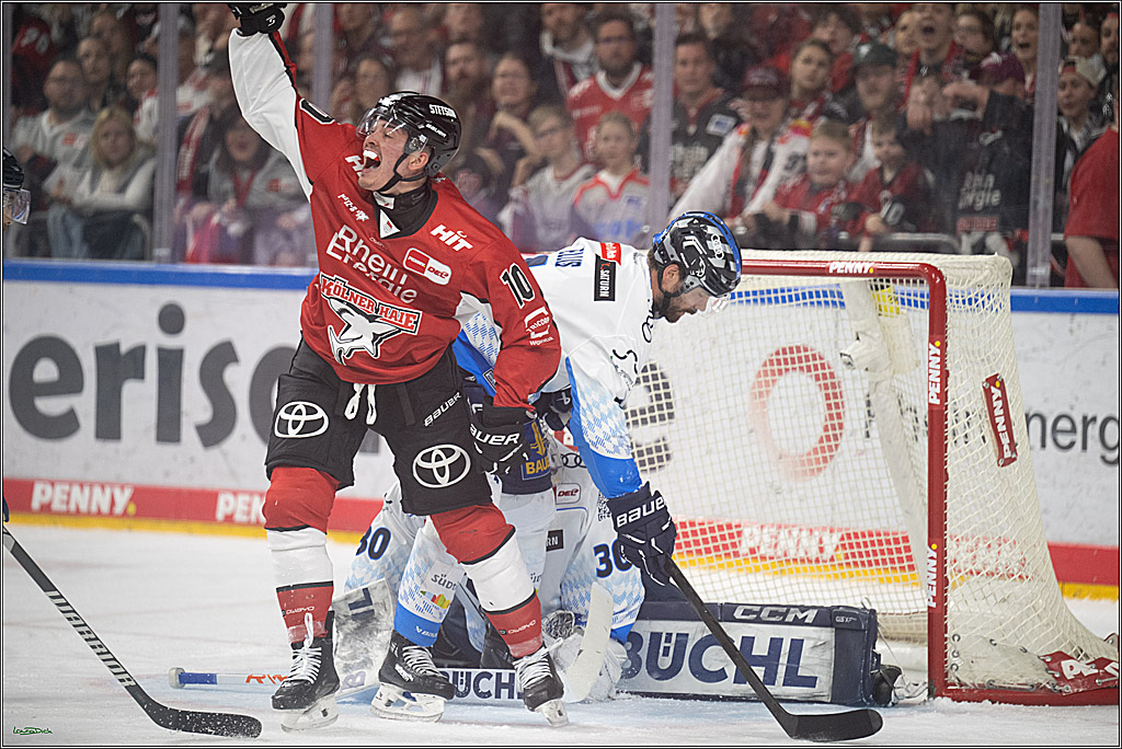 PENNY DEL 1 - Playoff Halbfinale; Kölner Haie - ERC Ingolstadt; Köln, 14.04.2025