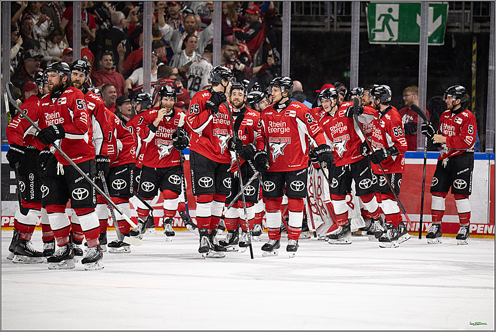 PENNY DEL 1 - Playoff Finale; Kölner Haie - Eisbären Berlin; Köln, 19.04.2025