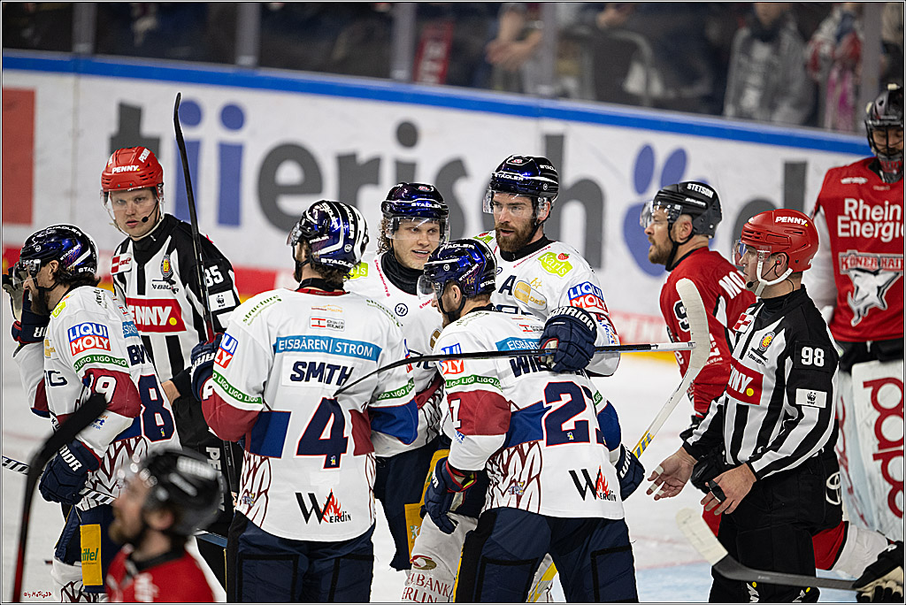 PENNY DEL 1 - Playoff Finale; Kölner Haie - Eisbären Berlin; Köln, 23.04.2025