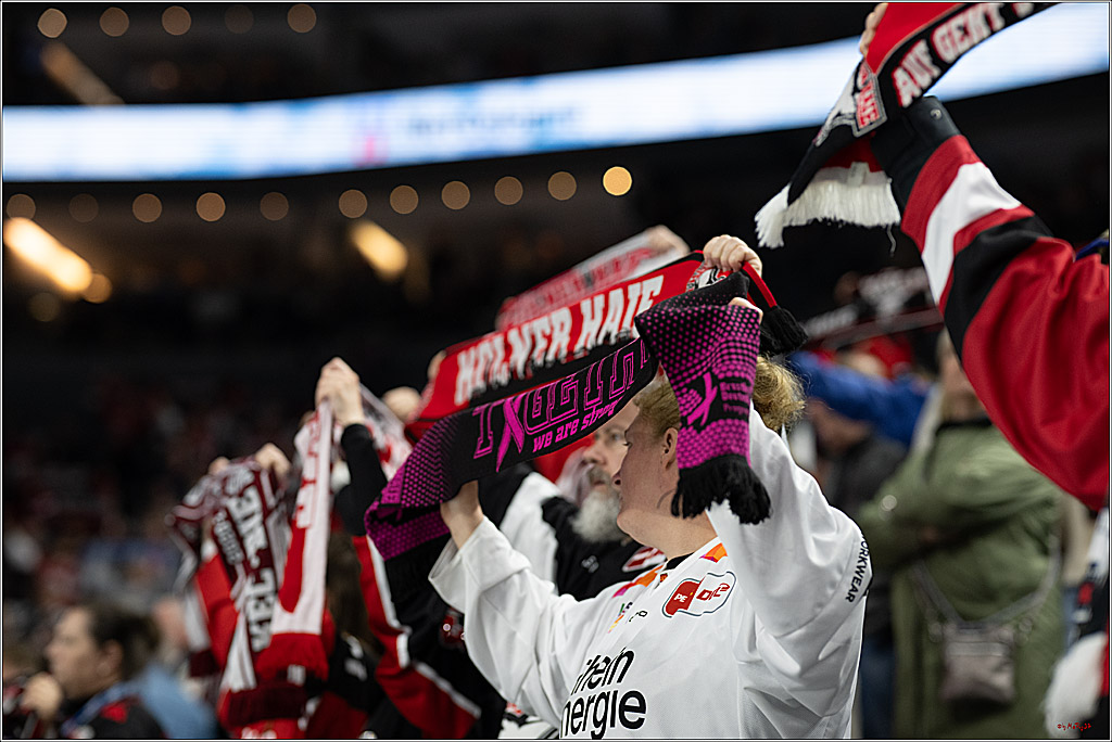 PENNY DEL 1 - Playoff Finale; Kölner Haie - Eisbären Berlin; Köln, 23.04.2025