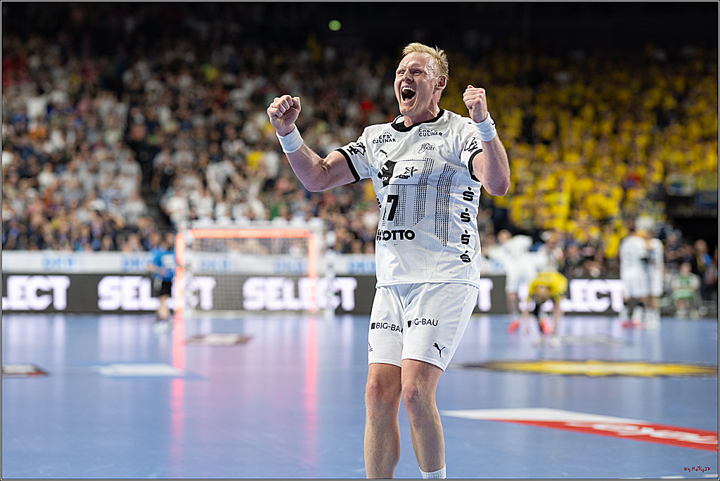 DHB-Pokal Lidl-F4 - THW Kiel - Rhein-Neckar Löwen; Köln, 12.04.2025