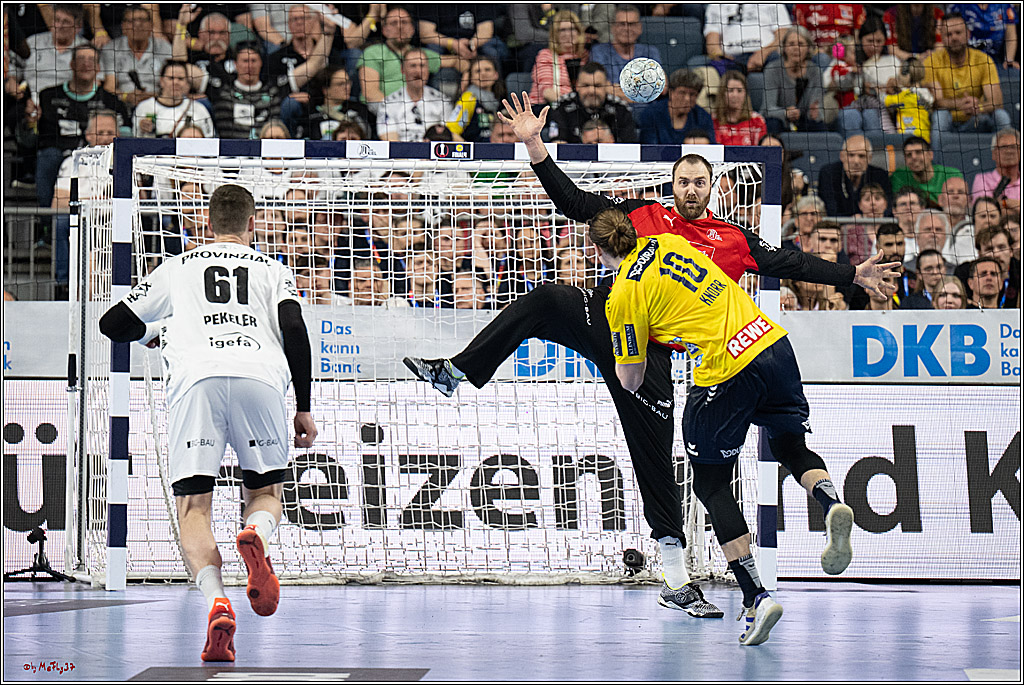 DHB-Pokal Lidl-F4 - THW Kiel - Rhein-Neckar Löwen; Köln, 12.04.2025