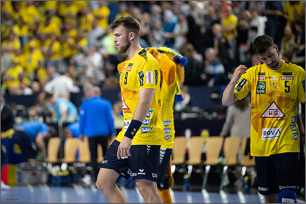 DHB-Pokal Lidl-F4 - THW Kiel - Rhein-Neckar Löwen; Köln, 12.04.2025