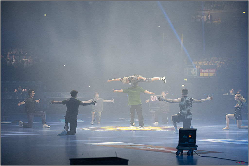 DHB-Pokal Lidl-F4  Spiel um 3. Platz - Rhein-Neckar Löwen - HBW Balingen-Weilstetten; Köln, 13.04.2025