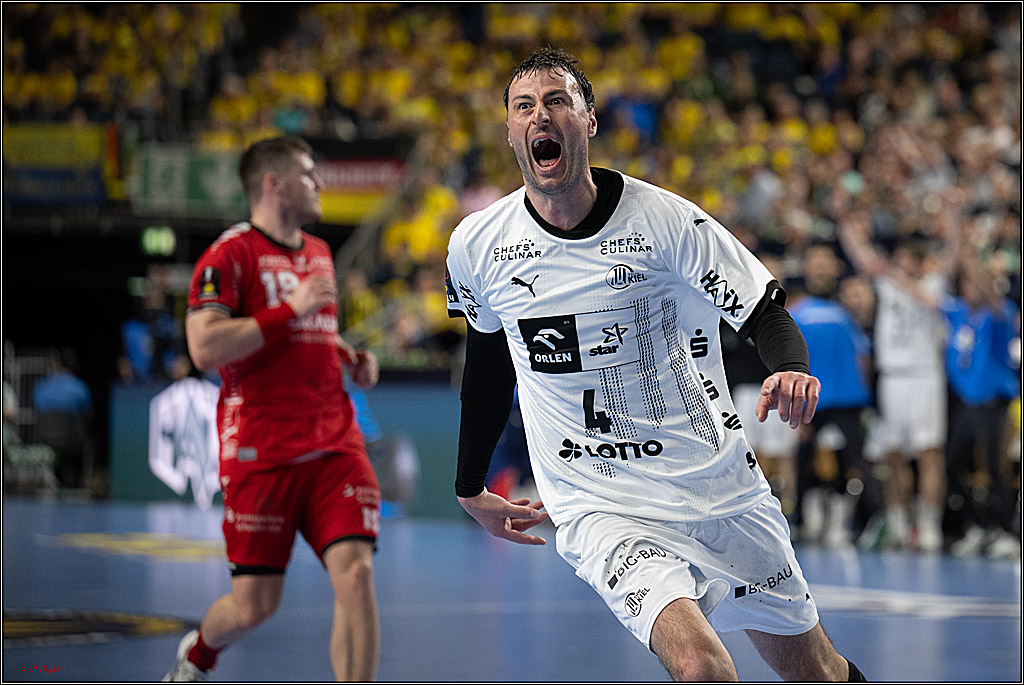 DHB-Pokal Lidl-F4  Finale - THW Kiel - MT Melsungen; Köln, 13.04.2025
