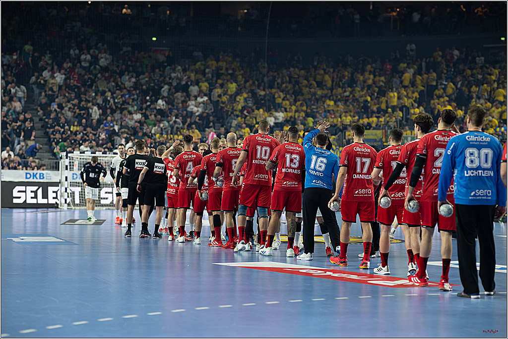 DHB-Pokal Lidl-F4  Finale - THW Kiel - MT Melsungen; Köln, 13.04.2025