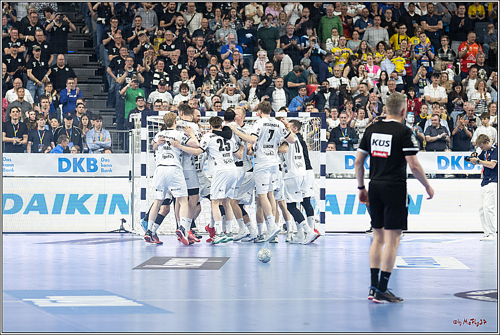 DHB-Pokal Lidl-F4  Finale - THW Kiel - MT Melsungen; Köln, 13.04.2025