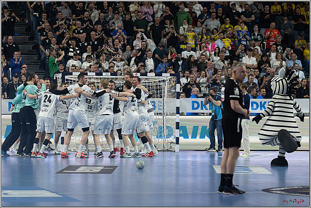 DHB-Pokal Lidl-F4  Finale - THW Kiel - MT Melsungen; Köln, 13.04.2025