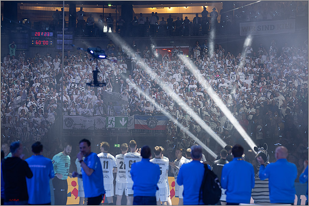 DHB-Pokal Lidl-F4  Finale - THW Kiel - MT Melsungen; Köln, 13.04.2025