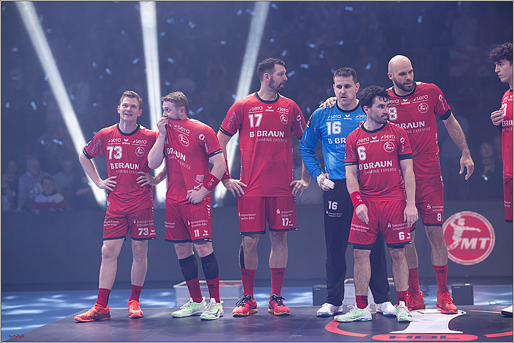DHB-Pokal Lidl-F4  Finale - THW Kiel - MT Melsungen; Köln, 13.04.2025