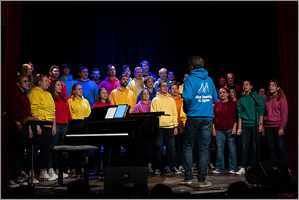 Jugendchor St. Stephan - Koelsche Leechter live; Koeln, 18.09.2023