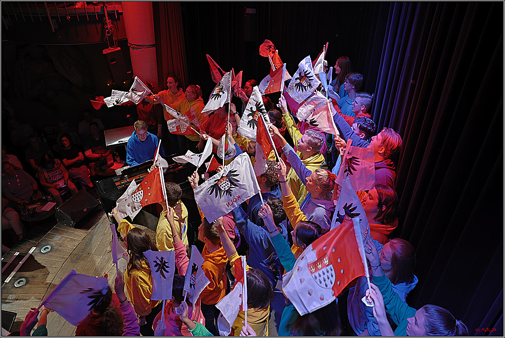Jugendchor St. Stephan - Koelsche Leechter live; Koeln, 18.09.2023