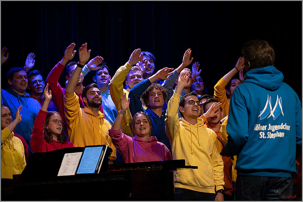Jugendchor St. Stephan - Koelsche Leechter live; Koeln, 18.09.2023