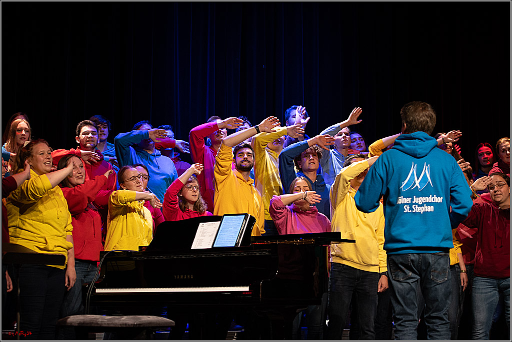 Jugendchor St. Stephan - Koelsche Leechter live; Koeln, 18.09.2023