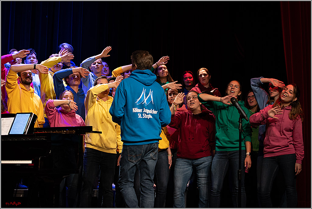 Jugendchor St. Stephan - Koelsche Leechter live; Koeln, 18.09.2023