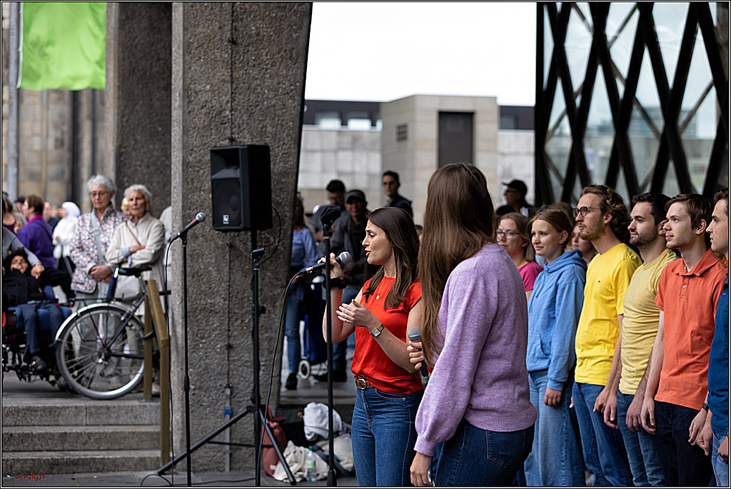 Open-Air-Benefizsingen am Kölner Dom, 10.07.2022