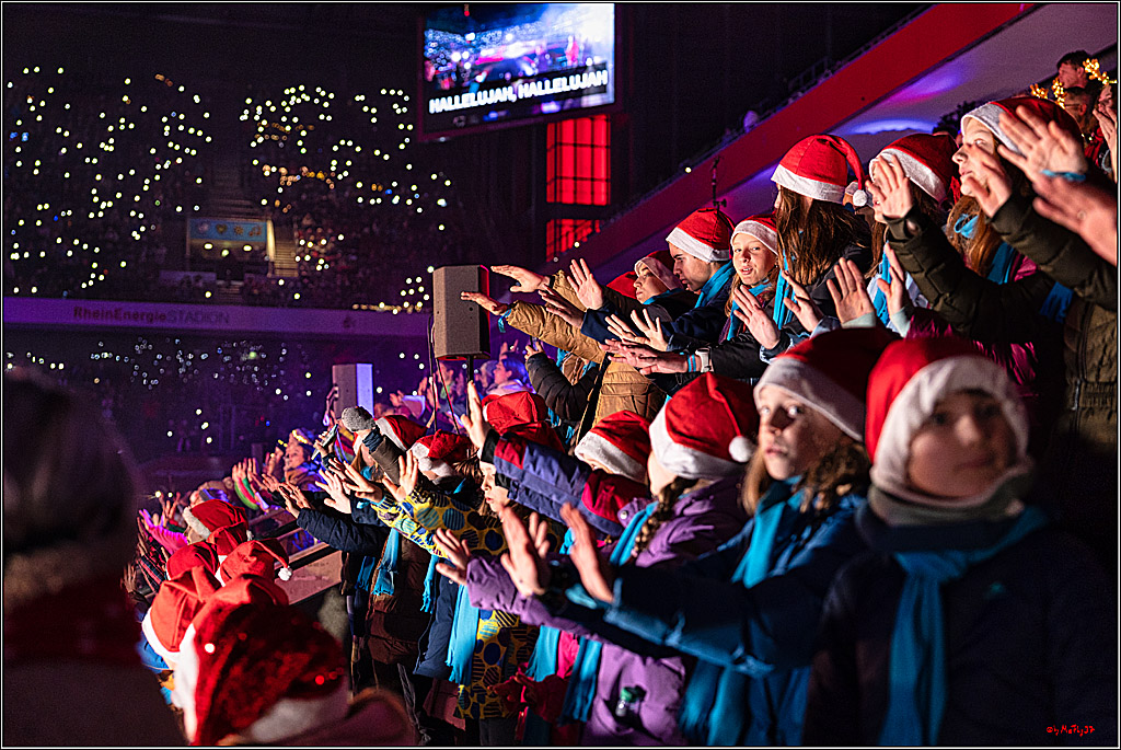 Loss mer Weihnachtsleeder singe; Köln, 23.12.2022