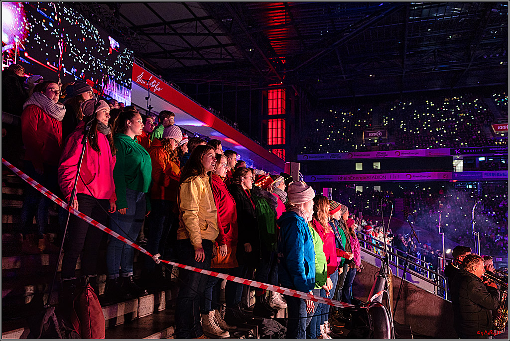 Loss mer Weihnachtsleeder singe; Köln, 23.12.2022
