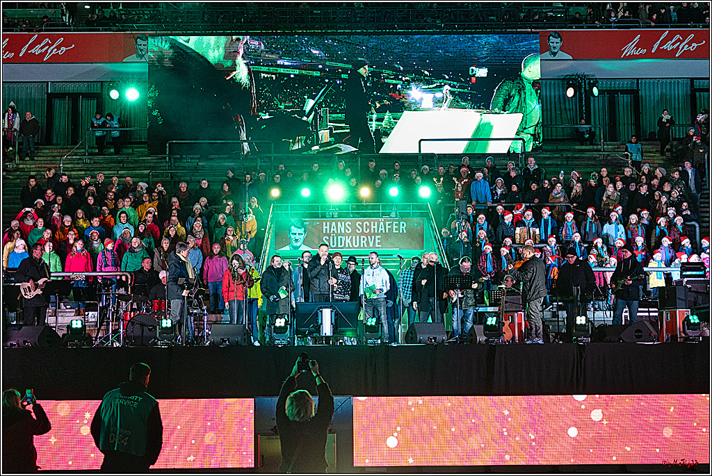 Loss mer Weihnachtsleeder singe; Köln, 23.12.2022