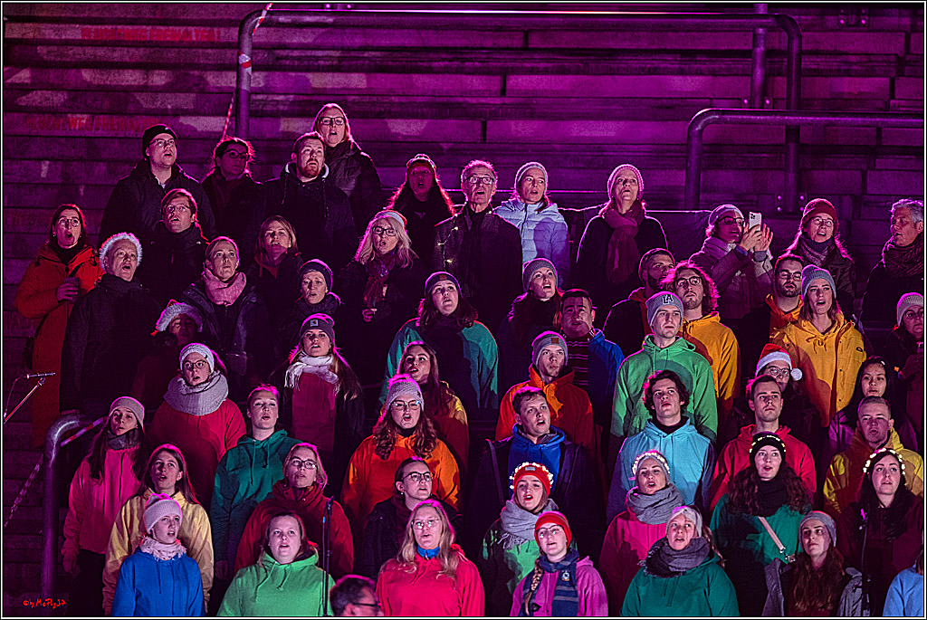 Loss mer Weihnachtsleeder singe; Köln, 23.12.2022