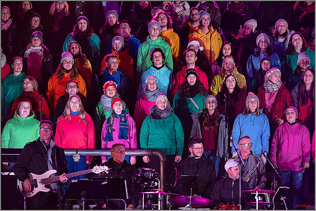 Loss mer Weihnachtsleeder singe; Köln, 23.12.2022