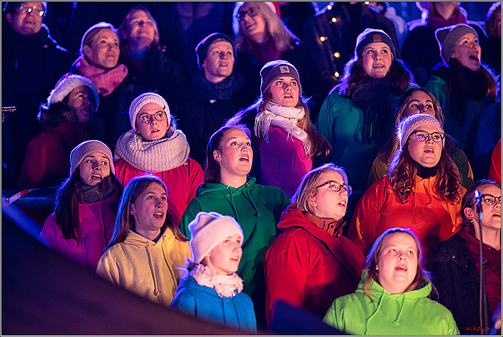 Loss mer Weihnachtsleeder singe; Köln, 23.12.2022