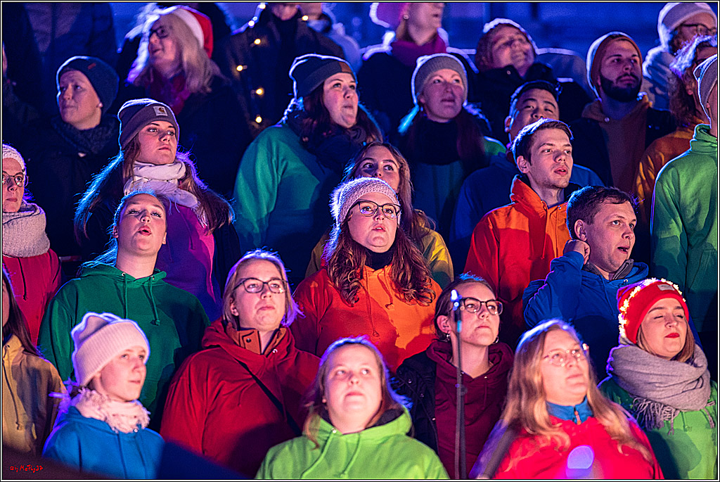 Loss mer Weihnachtsleeder singe; Köln, 23.12.2022
